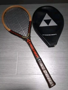 Fisher Powerwood L5 4 5/8 Vintage Squash Racquet Racket Made In Austria - Picture 1 of 7