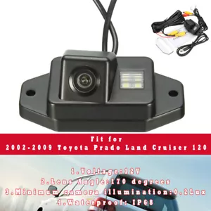 RearView Parking Camera Reverse BackUp For Toyota Prado Land Cruiser 2002-2009 - Picture 1 of 8