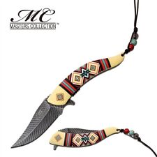 Masters Collection Indian Native American Feather Knife Ivory MC-A023IV
