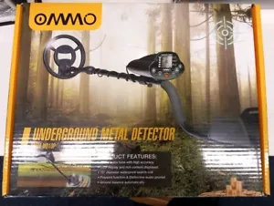 OMMO Metal Detector OM08-MD10P Adult High Accuracy Adjustable Waterproof Monitor - Picture 1 of 5