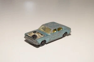 A32 1:64 3 INCH MATCHBOX LESNEY 53 FORD ZODIAC MK IV MK 4 BLU BUONE CONDIZIONI - Foto 1 di 7