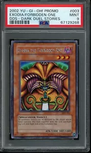 Exodia The Forbidden One DDS-003 - 2002 Yugioh Promo - PSA 9 - Picture 1 of 2