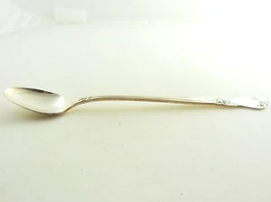 Oneida Wm A Rogers Valley Rose Iced Teaspoon 1956 - Picture 1 of 12