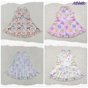 Sibling Baby Girls  Athletic Summer Wear Coquette Sport Yoga Dress - Picture 1 of 18