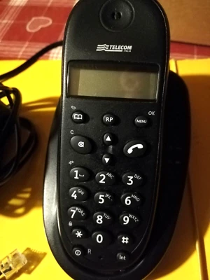 Telecom MIRTO Cordless senza fili - da riparare - Completo con cavi. Foto 1 de 4