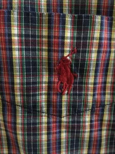 Ralph Lauren Blake Multicolor Plaid 2 Ply Cotton Button Down Shirt Mens XL - Picture 1 of 6