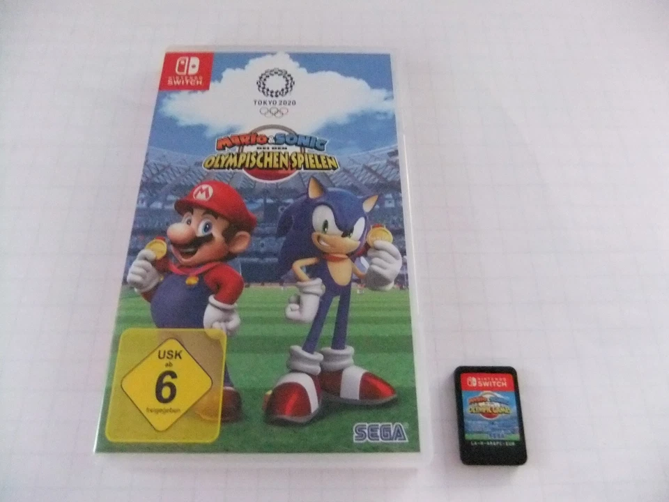 Mario & Sonic bei den Olympischen Spielen: Tokyo 2020, Nintendo Switch, wie neu - Bild 1 von 1