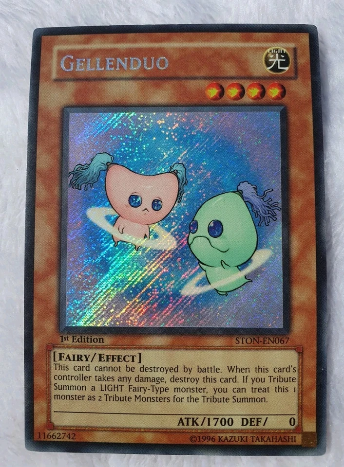 Yugioh 1x Gellenduo STON-EN067 Secret Rare 1st Edition NM - Image 1 of 4