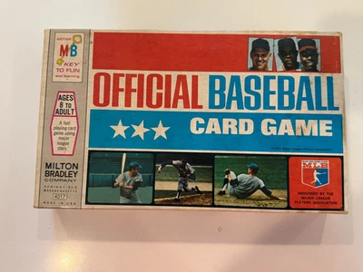 1970 MILTON BRADLEY OFFICIAL BASEBALL CARD GAME / All 28 Player cards Nrmt-mt - Image 1 of 4