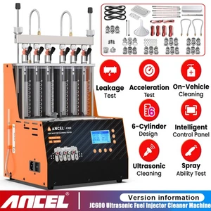ANCEL JC600 GDI Piezo Fuel Injector Cleaner Tester Ultrasonic Cleaning Machine - Bild 1 von 17