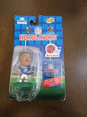 Figura de 3" Bruce Smith # 78 Buffalo Bills 1996 NFL Football Headliners Foto 1 de 4