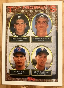 1993 Topps #529 Chipper Jones RC Atlanta Braves Beauty HOF - Bild 1 von 2