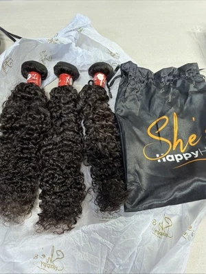 Paquetes humanos rizados italianos peruanos / Shes Happy Hair Foto 1 de 4