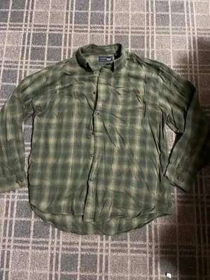 Arrow Men's Shirt Size L Oxford button down collar flannel Vintage 90's plaid - Image 1 of 4