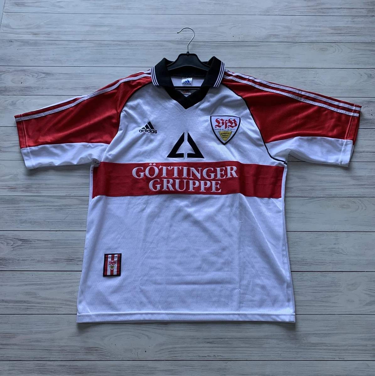 adidas Vfbシュトットガルト ジャージ xlサイズ 90's Vintage 90's Adidas VfB Stuttgart Football Sweatshirt Soccer