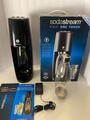 Máquina de agua con gas eléctrica SodaStream Fizzi One Touch con tanque caja original Foto 1 de 4