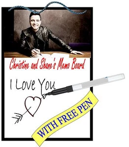 Shane Filan Memo Board Message Board Kitchen Wall Hanger - Picture 1 of 1
