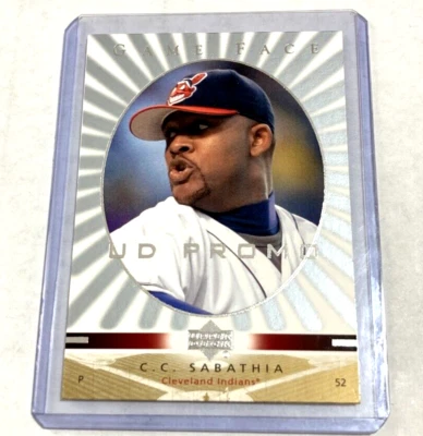 Upper Deck Game Face #36 2003 - CC SABATHIA UD Promo Foto 1 de 2
