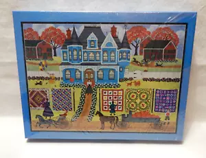 Bits And Pieces Puzzle Fall Quilts 750 Piece Sealed 18'' x 24'' - Picture 1 of 3