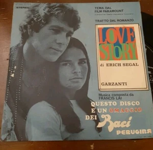 Vinile 45 giri (DISCO PROMO, RARO) Colonna sonora LOVE STORY Vince Tempera - Foto 1 di 2