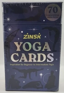 Yoga Flashcards – 70 Illustrated 3x5 Cards with Instructions for All Levels - Bild 1 von 5