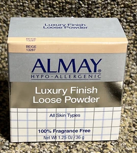 Almay Luxury Finish Loose Powder 1.25 oz BEIGE - Picture 1 of 3
