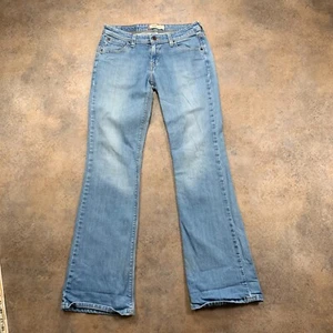 Levi's 572 Jeans Womens (29 Inch Waist) (32 Inch Leg) Curvy Bootcut Blue - Picture 1 of 14