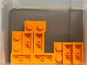 Lego Stck. - orange Platte 1 x 2 - Nr. 3023 - Stck 10 - Bild 1 von 1