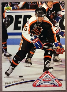 1992-93 Upper Deck All-Star Locker Series #26 Phil Housley Winnipeg Jets - Picture 1 of 1