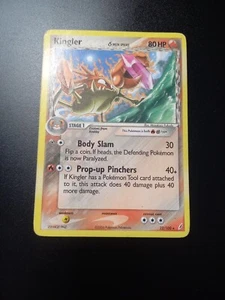 Pokemon, Kingler, Crystal Guardians, #22/100 Non-Holo MP - Picture 1 of 3