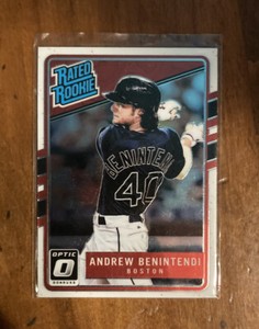 2017 Panini Donruss Optic Andrew Benintendi Rated Rookie