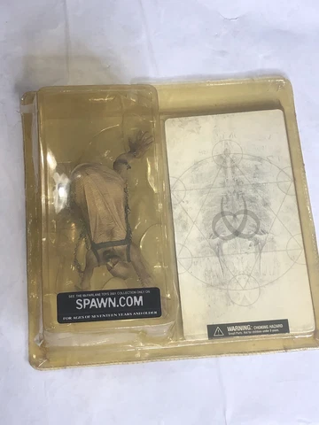 McFarlane Mongroid Clive Barker's Tortured Souls Figure 2001 #6 Box Yellowing Cover