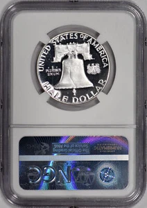 1961 Proof Franklin Half Dollar 50c NGC PF 69 (PR69) Spotless - DCAM Reverse! - Picture 1 of 3