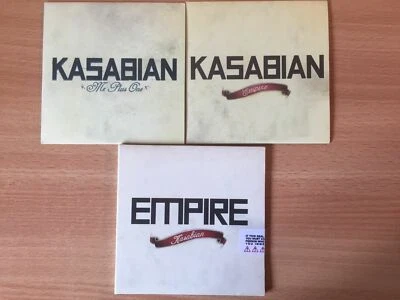 KASABIAN-"Empire+Me Plus One+Empire(Album)"- 3x Rare Promo Only CD's-BRAND NEW - Image 1 of 2