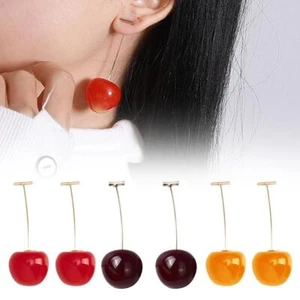 Fashion Sweet Simulation Fruit Earrings Ear Drop Stud Jewelry Cute A Y6P2 - Bild 1 von 21