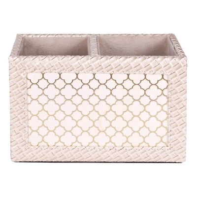 HOMIVA Luxury Leatherette Spoon Holder – Blush Beige Foto 1 de 4