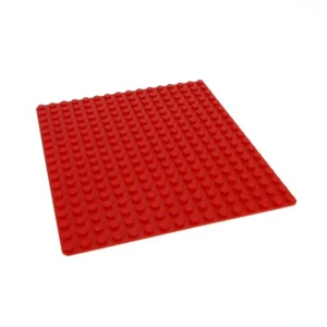 1x Lego Bau Basic Platte 16x18 Noppen rot Deckel Grundplatte Set 1874 x184 - Bild 1 von 1