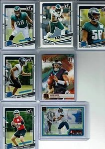 2023 Panini Donruss Football Philadelphia Eagles Team Set (15) Base Cards +++++ - Picture 1 of 3
