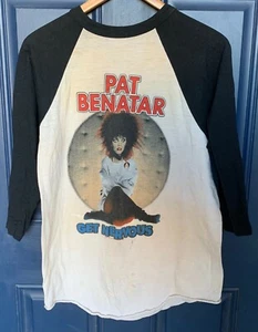 Pat Benatar 1982 - 83 Get Nervous Vintage Concert Tour T Shirt M / L  - Picture 1 of 7