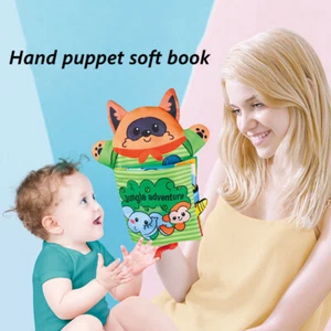Buy 1 Get 3 Montessori hand puppet soft quiet book for baby and toddler - Picture 1 of 17