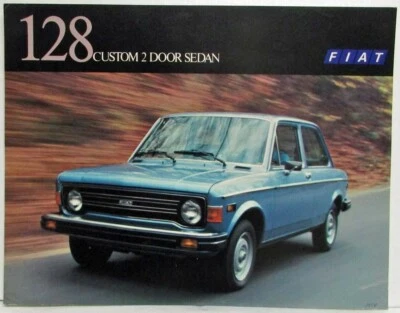 Fiat 128 1978 personalizado sedán de 2 puertas hoja de especificaciones Foto 1 de 2