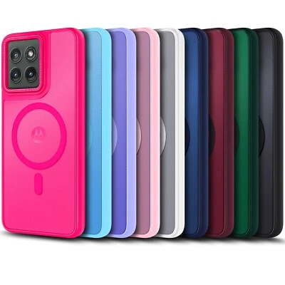 For Motorola Moto Edge 2025 (XT2519) Case Magsafe Slim Protector Cover - Image 1 of 4