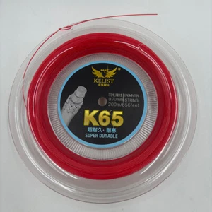 Extreme Durable+Cold-Resistant 0.7MM Badminton Racquet String Red Color 200M - Picture 1 of 3