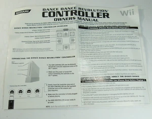 Dance Dance Dance Revolution Manual Plegado Manual - Imagen 1 de 2
