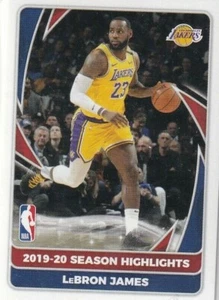 Pegatina y colección de tarjetas Panini NBA 2020-21 n.º 10 LeBron James - Imagen 1 de 1