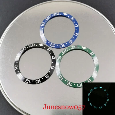 Reloj Automático Super Luminoso 38mm Bisel Cerámico Inserto Ajuste 40mm  Foto 1 de 4