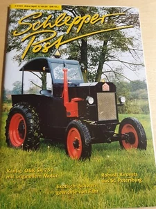 Schlepper Post 2/01  März/April, 3/01 Mai/Juni, "Der Pionier" Deutz - Bild 1 von 3