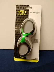 Athletic Works Adult Goggles Flex Frame, UV Protection, Anti-Fog Lenses - Picture 1 of 8