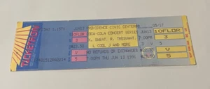 LL COOL J K. SWEAT R. TRESVANT Full Ticket June 13 1991 Authentic Unused Hip Hop - Picture 1 of 2
