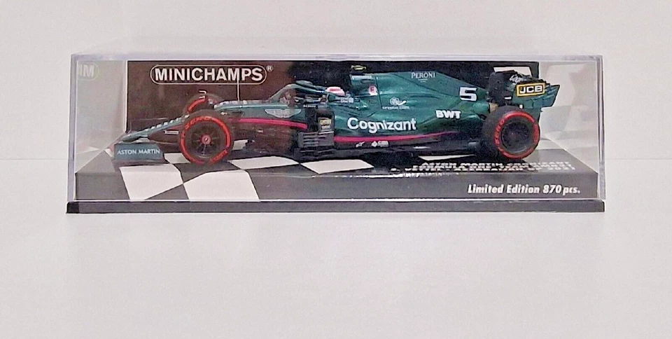 MINICHAMPS 417210705 ASTON MARTIN - F1 AMR21 MERCEDES M12 EQ POWER TEAM COGNIZA